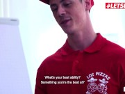 BUMSBUERO - Big Ass Blonde Monika Phamous Got Her Pussy Fucked By The Pizza Guy - LETSDOEIT 3/16