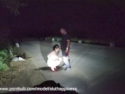 Extreme Public PISSINGAfter pissing on this redhead slut I jerked all over he 8/16