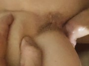 quik sex with my slut and touching wet pussy 8/16