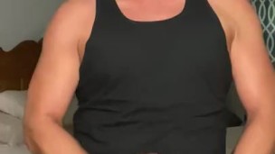 Boy cums a lot 