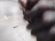 Oiled cock stroking 15/16