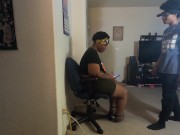 Lela Bear Rough Anal Chair Fuck!!! 1/16