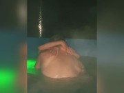 hot wife wants husband's best friend in a hot tub when her husband went to drinks. 3:15s ♡ 15/16