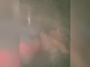 hot wife wants husband's best friend in a hot tub when her husband went to drinks. 3:15s ♡ 3/16