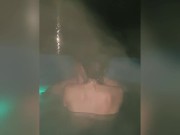 hot wife wants husband's best friend in a hot tub when her husband went to drinks. 3:15s ♡ 7/16