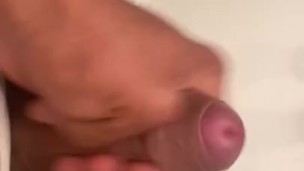 Jerking off in the sink