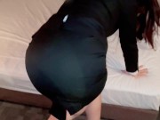 【個人撮影】巨乳の変態OLがピチピチスーツで濃厚セックス/big-breasted college student  with great style/大胸的大学生，很有风格/몸집이 큰 멋쟁이 대학 2/16