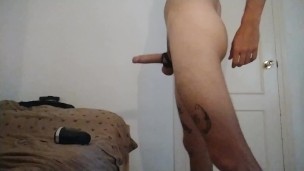 HARD TIED DICK ENJOYING MYSELF
