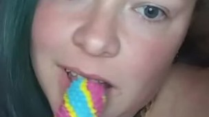 Toy licking