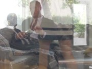 Dark Haired Hottie Aidra Fox Stuffs Her Muff With Her Boyfriend's Big Meat! 1/16