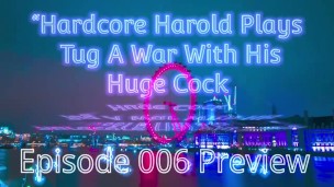 Hardcore Harold Plays Tug Of War With His Cock