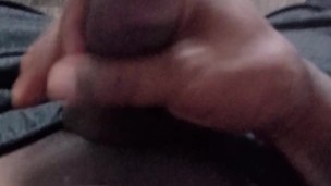 POV BBC masturbation and cumshot 