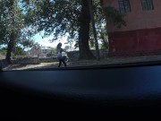 Public Sex With Teen Girl In Car 4K
