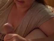 Do you want me to stroke your cock? Cum watch me at BBW2TITS4Uxxx on ONLYFANS 5/16