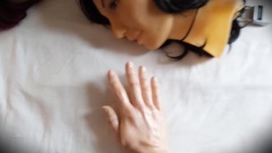 Empty Reni 1! Lockable female mask Reni! Bondage mask and a pretty face! Your cute liitle secret!