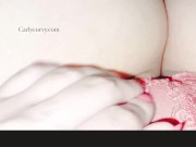 A thong and panties tease! Then showing my pussy!  2/16