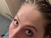 Boyfriend's friend gave me a HUGE facial in the shower while he was at work 7/16