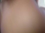 jumped on cuckold's dick watching porno destroying my pussy until i cum🐂🍌🍑💦💦 7/16