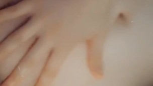 Tasting my pretty wet pussy 