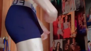 cute guy advertising panties 