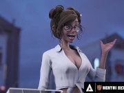 Public Blowjobs And An INSANE HENTAI CREAMPIE! 2/16