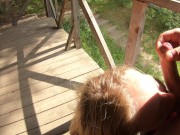 Couple was Caught by a passer-by and Asked her to Film their Public Oral Sex 15/16