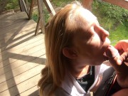 Couple was Caught by a passer-by and Asked her to Film their Public Oral Sex 16/16