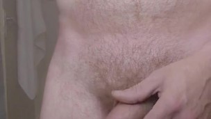 Out of the steam bath wank