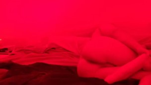 21 masturbating in my bed enjoying a huge dildo anal destruction