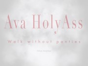 Femme se ballade en vile sans culotte 3/16