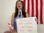 JOI con Professora gringa EmilyRoseTV (con subtítulos) 5/16