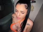 ESCLAVA ANAL se CORRE, come SEMEN Y LLUVIA DORADA 12/16