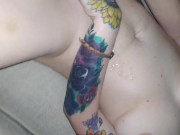 Milf covered in cum after getting pounded hard by thick cock 8/16