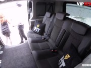 FUCKED IN TRAFFIC - Big Ass Sofi Goldfinger Got Her Pussy Drilled By Cabbie - VIP SEX VAULT 1/16