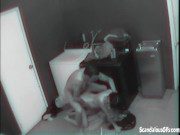 Couple Fucking in Laundry