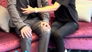 Does it feel ticklish while I say thanks?♡ #shorts