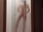 1.Real cuckold story.Hotwife is preparing for the night with young new toy.I visit her in the shower 10/16