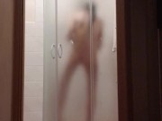 1.Real cuckold story.Hotwife is preparing for the night with young new toy.I visit her in the shower 11/16