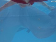 Russian gorgeous beauty horny in the pool 14/16