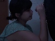 【素人撮影】女子大生の睾丸マッサージ玉舐めフェラ♡いっぱい射精して口からこぼれちゃう♡ 14/16