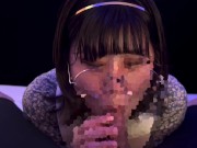 後輩の女子大生がおでかけ前にフェラと口内射精させてくれました♡ 14/16