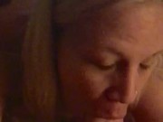 Hot blonde with pretty eyes deep throats Big Cock!!! Great eye contact!!! 4/16