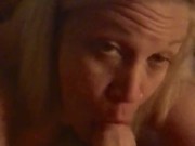 Hot blonde with pretty eyes deep throats Big Cock!!! Great eye contact!!! 5/16