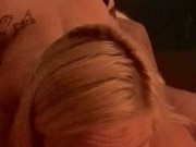 Hot blonde with pretty eyes deep throats Big Cock!!! Great eye contact!!! 9/16