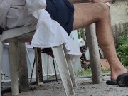 It is wonderful to sit in the yard in the evening in the summer 4/16