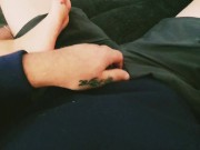 Step Sis Plays With My Cock 