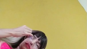 Hago un vídeo caliente para mi novio , me meto bien rico los dedos 