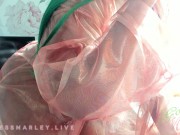 Goddess Marley Smokes Off Camera in Lingerie In Idle Ignore Webcam Show