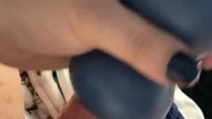 Night time bedroom masturbation