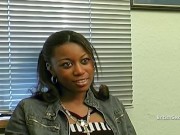 Thick Ebony Real Amateur Porn CastingA shy black English amateur tries her hand at porn 3/16